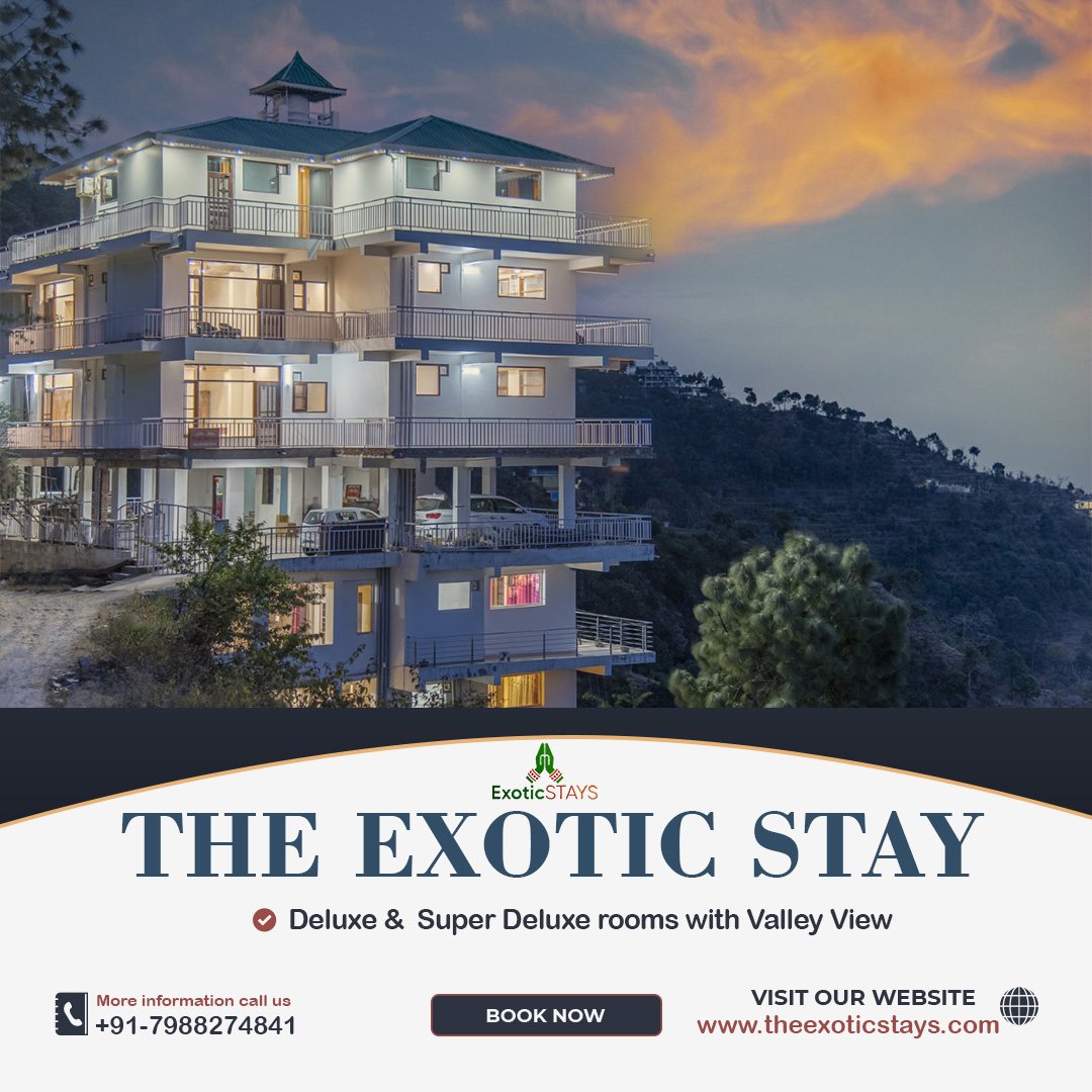 StaysExotic's tweet photo. You are more closen to paradise. Book your best tour packages with exotic stays and enjoy your best vacations in paradise Shimla.
Call us at 945-969-4714
Email: info@theexoticstays.com
Website: https://t.co/DVdrVOW2qE
#shimla #himachal #himachalpradesh #manali #kullu #himachali # https://t.co/qt8IfUYWfJ