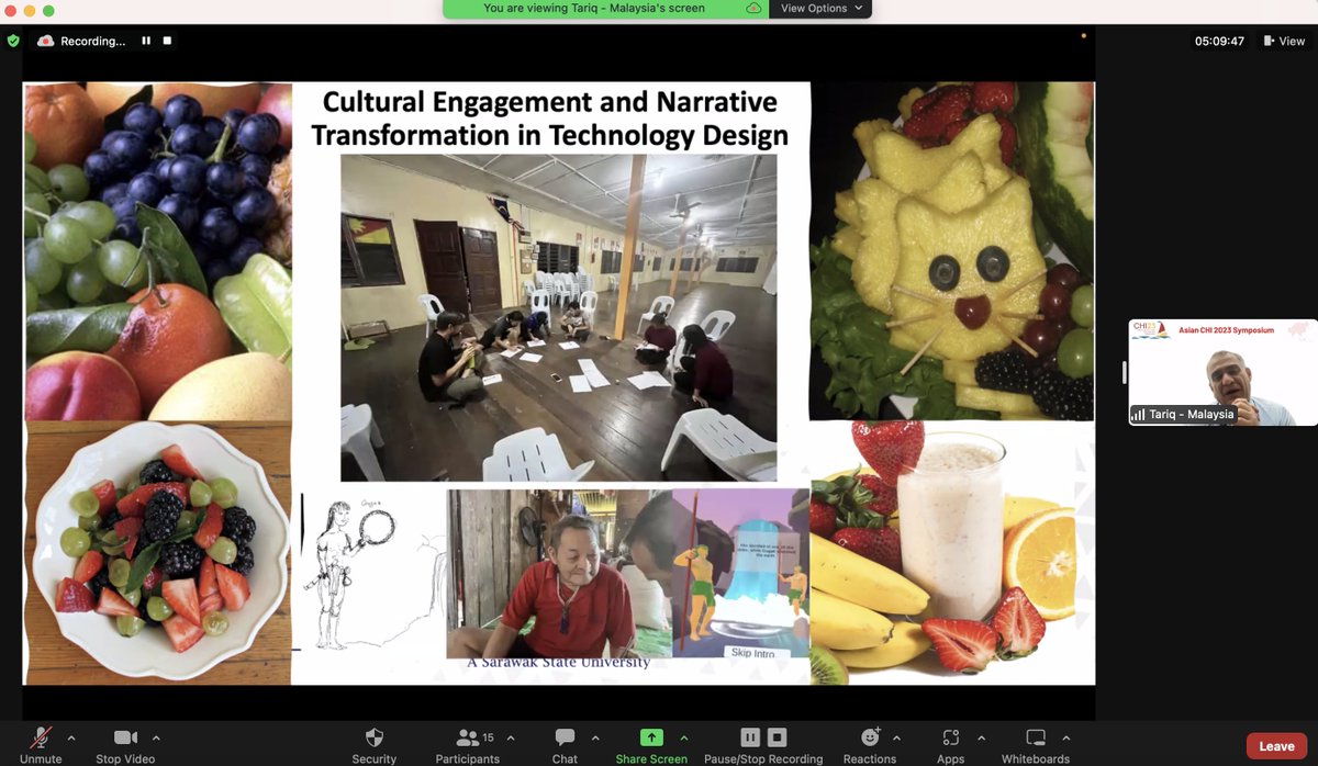 Second keynote speaker by Dr Tariq Zaman, UTS Malaysia
"Pluriversal Fairs for pluralistic knowledge dissemination in HCI"