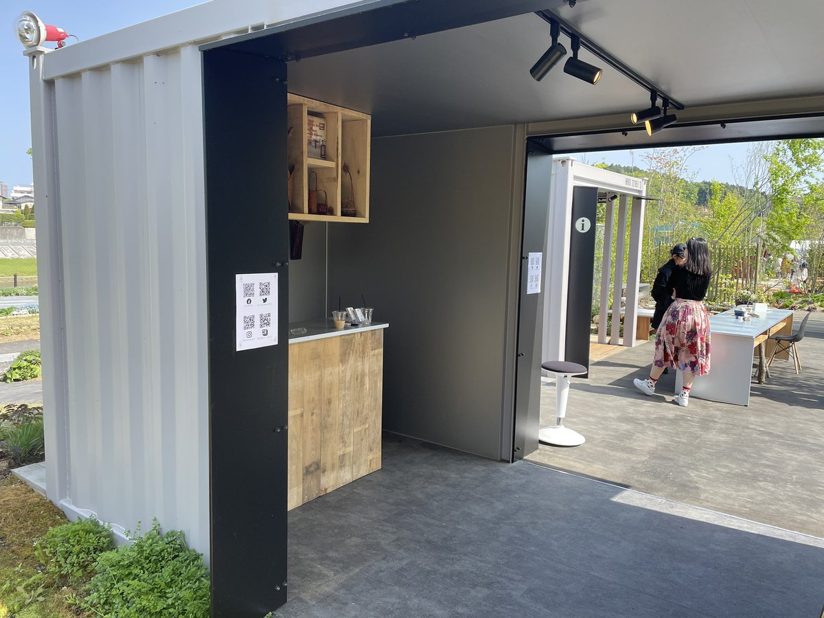 rjcontainer2017's tweet photo. 仙台花博PJ
20ftコンテナ1台と10ftコンテナ2台を使いました。 https://t.co/p8ouqY23Kt