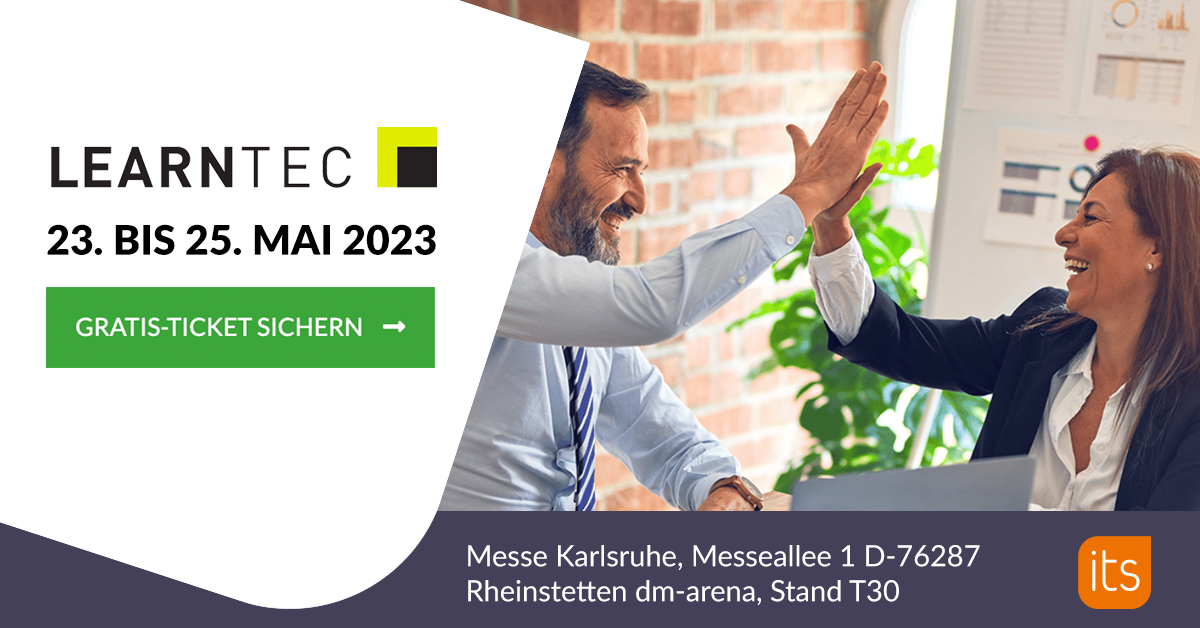 itslearning_de's tweet image. 🎫 Jetzt Gratis Learntec-Ticket sichern: bit.ly/41Y37M9
🎓 kostenlose Beratung, auch für bestehende itslearning-Kund*innen

Wir freuen uns auf Sie :)

#twlz #LMS #itslearning #learntec2023