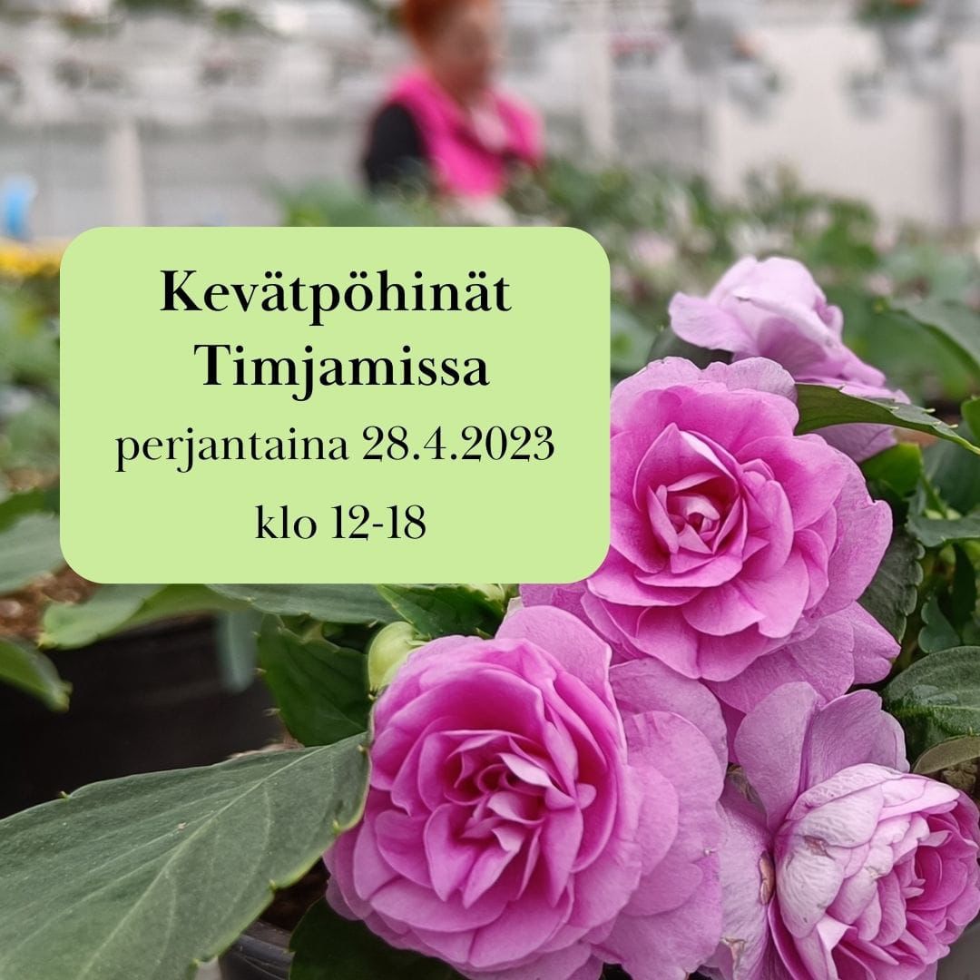 Tervetuloa tänään Kurejoen opetuspuutarhalle!