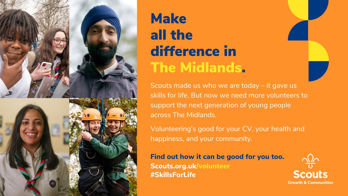 Has #TheBigHelpOut inspired you to reach out, give it a try, or get involved? Yes? Great 💪

Well, we've got a whole range of different opportunities waiting for you. It's time for your next adventure! ⚜️

Find out more 👉 bit.ly/VolunteerWithS…