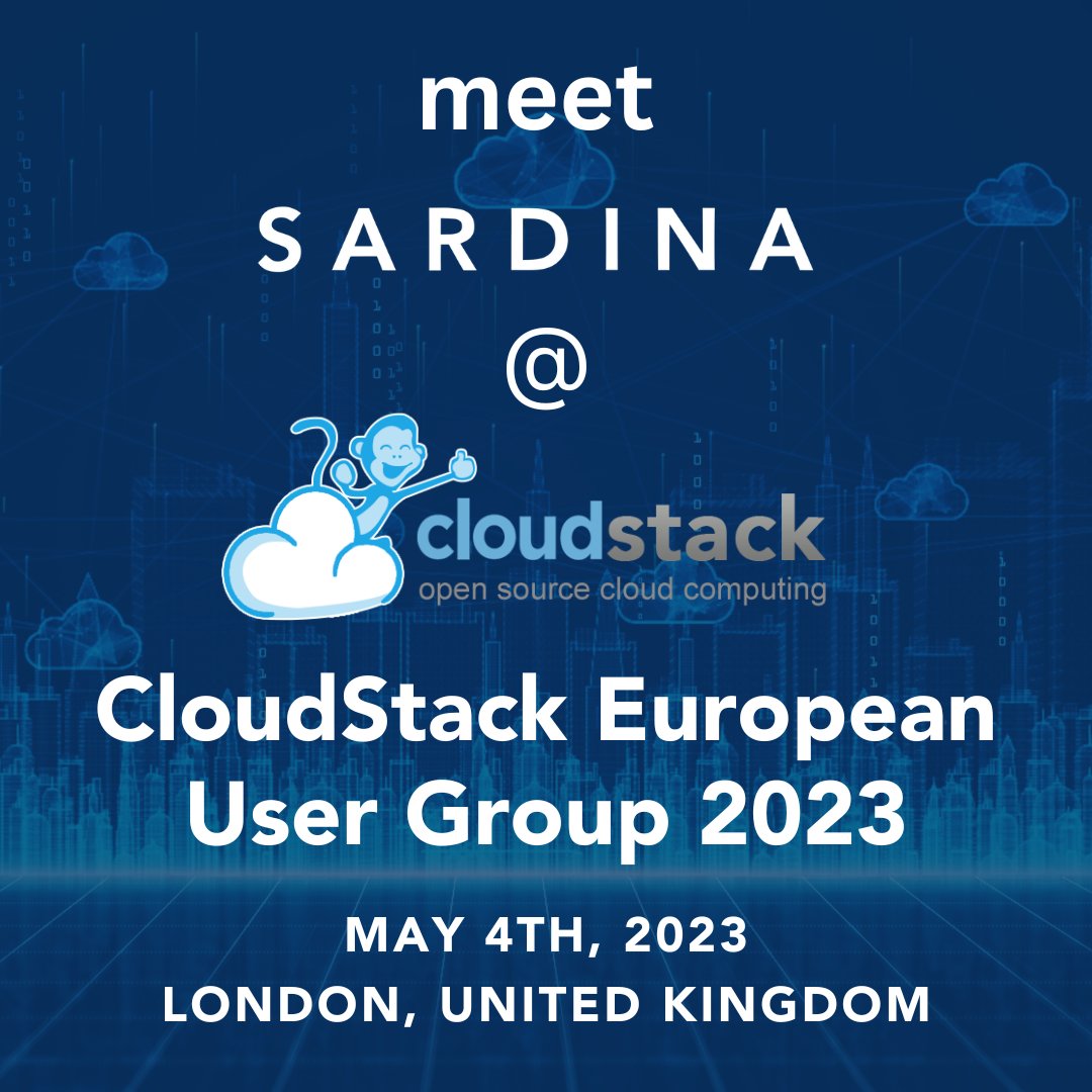 sardinasystems's tweet image. @sardinasystems implements OpenStack- based #clouds. Still, we never miss the opportunity to exchange some ideas about topics that matter -- #datasecurity, #datasovereignty, so we will be attending CloudStack European User Group 2023 on the 4 May in #London, #UK. Reach us!
