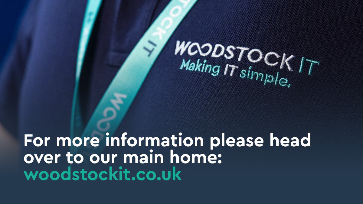 Come and find us over on Instagram, LinkedIn and Facebook or have a look at our website; woodstockit.co.uk. We offer a range of IT services including Managed IT, Cloud Solutions, Support Contracts and IT setup for start-ups and small businesses. 📲💻

#itsupport #itexperts