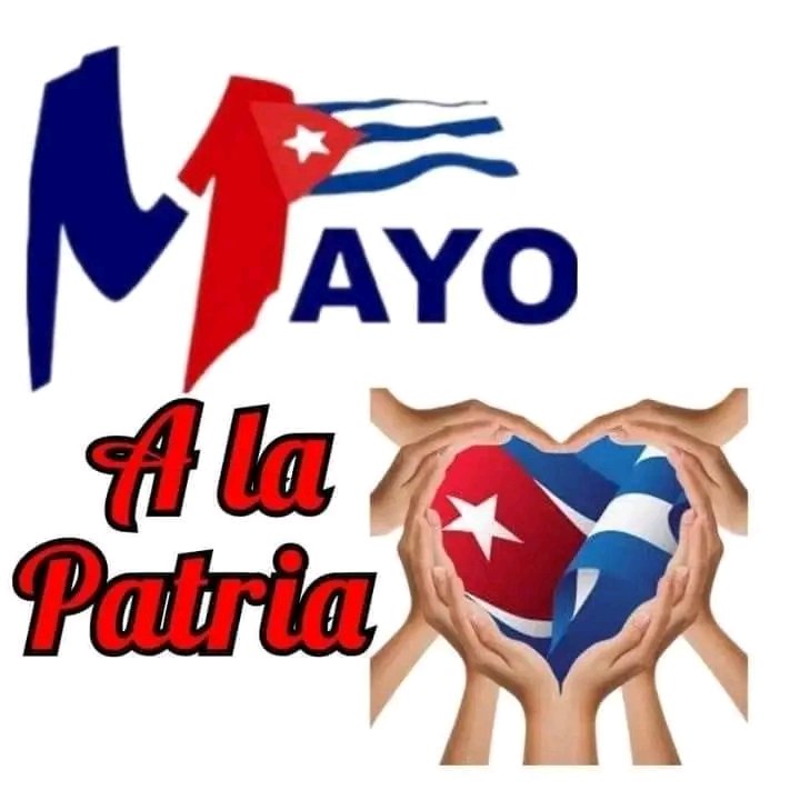 Orgullosa de vivir en esta #Cuba y comprometida de seguir a #FidelPorSiempre este #1Mayo #ACubaManosYCorazón