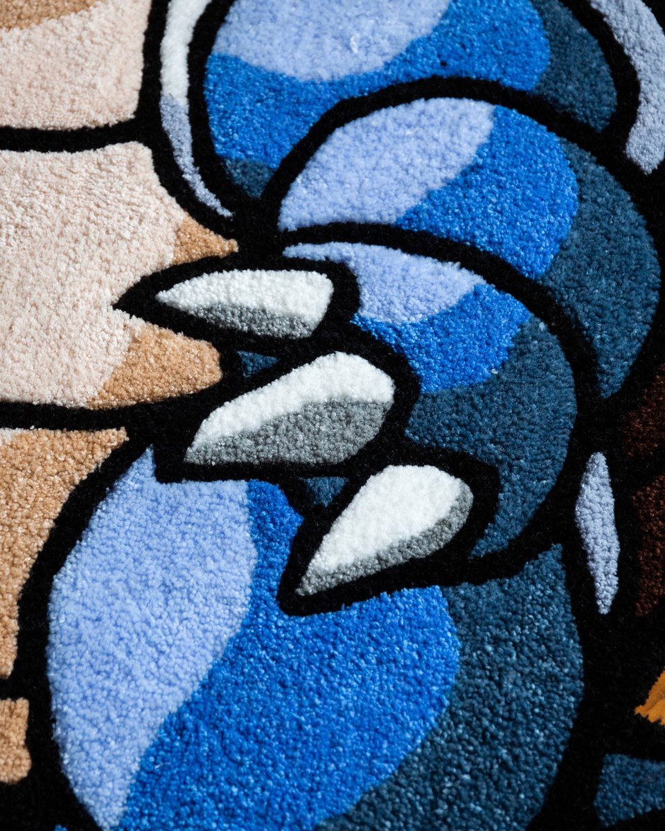 TuftOFF's tweet image. BIG BAD BOI STOISE!! Loved doing the piece and love how it came out!!🐢🐢

What we cooking up next?!?

#pokemon #rug #blastoise #customrug #Tufting