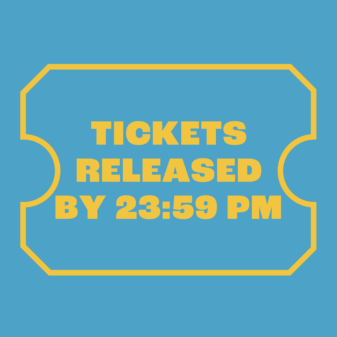 #RT <a href="/Buckt_UK/">Buckt 🎟️</a>: Here's your reminder!

May tickets go LIVE by 23:59 tonight 🎟

Get ready, you'll receive a push notification when the tickets are live!

#Buckt