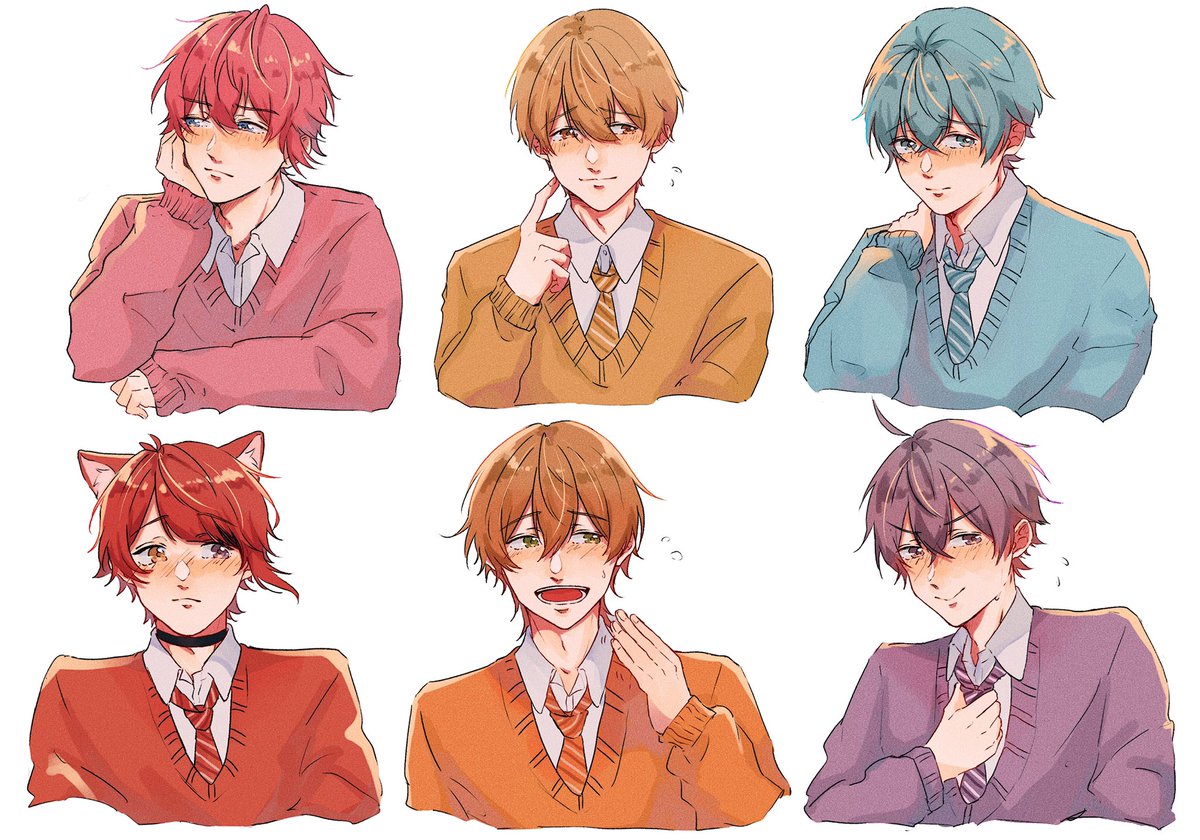 照れ顔♡ #すとぷりギャラリー #ころんくん #るぅとくん #莉犬くん