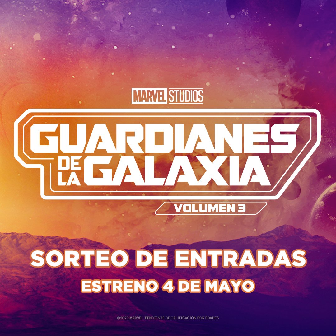 palacioprensa's tweet photo. ¡SORTEO de entradas para ver #GuardianesDeLaGalaxia3 en #PalaciodelaPrensa!

PARTICIPA👇
Sigue @palacioprensa + RT + ❤️ + Menciona con quién te gustaría asistir

Cierre sorteo miércoles 3 de mayo a las 12h https://t.co/CLMJBUum8f
