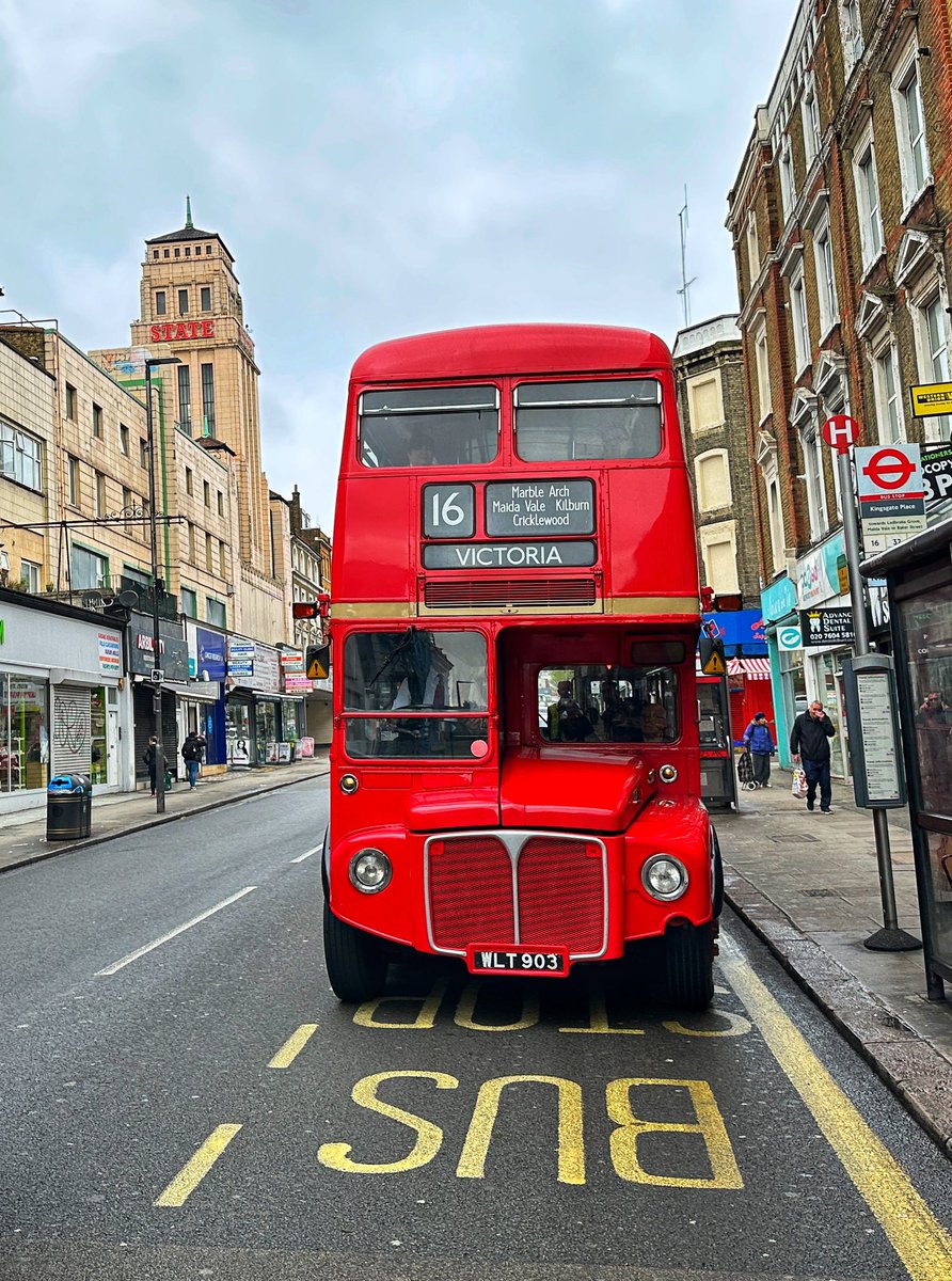 CricklewoodNews's tweet image. Last day of 16 bus route! Free rides on a Routemaster from Cricklewood to Victoria. Extra journeys today for the route's final service. Don't miss planned times: Cricklewood Garage/Mora Rd (12:00 &amp;amp; 15:00), Victoria Wilton Rd (13:08 &amp;amp; 16:07) #16busroute #londontransport #freerides