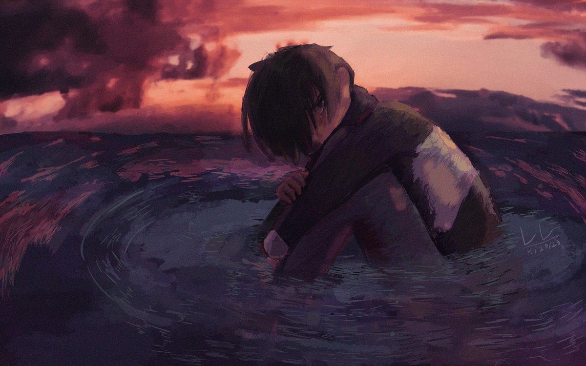 sushirokuchi's tweet photo. Longing for words unspoken under sunset's glow

#ブルーロックFA https://t.co/BV0AQYlOnj