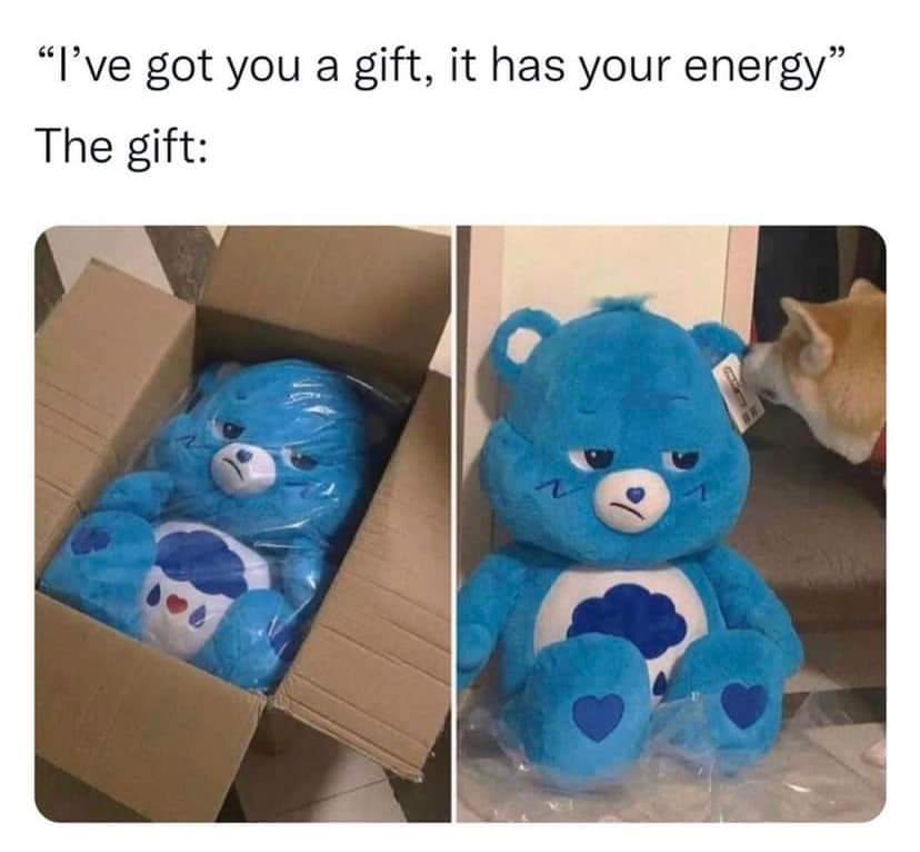 The energy I consciously try not to give off but subconsciously project it anyways.