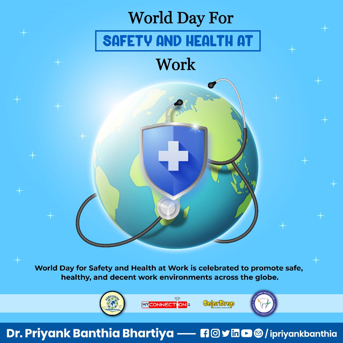 Creating Change, Transforming Smiles, Changing Lives: Your Dedicated Partner for Healthy Teeth and Confident Grins!
.
#worldsafetyandhealthday #safeandhealthyworkplace #BuildingASaferWorld #TogetherForSafetyAndHealth #healthandsafetyatwork #creatinghealthyworkplaces