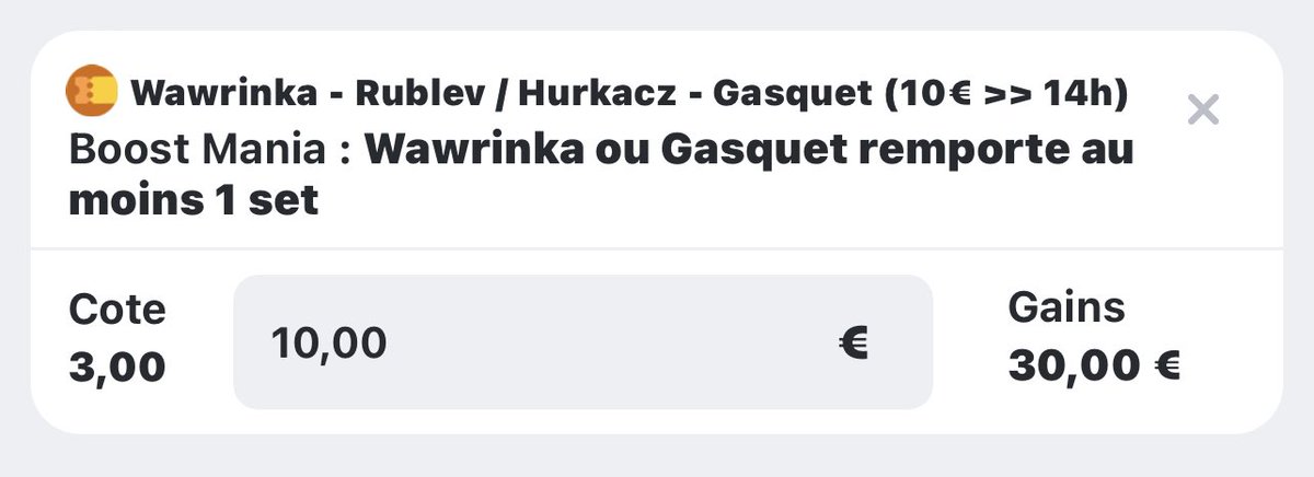 JournalDuBet's tweet image. Petit surebet +9,61€ 

Profitez en c’est un cas inédit pour un BOOST à 10€. C’est une première.