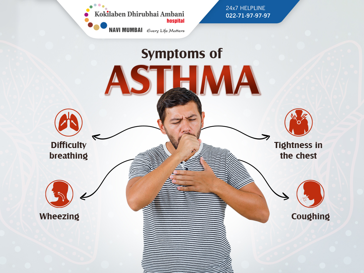 KDAHNaviMumbai's tweet photo. #Asthmasymptoms can vary in severity with time. Danger signs of acute #asthmaattacks that require urgent medical attention are symptoms not improving even after airway-opener inhaler medication, and difficulty in talking due to #breathlessness. #WorldAsthmaDay https://t.co/C5RMv7Ec0i