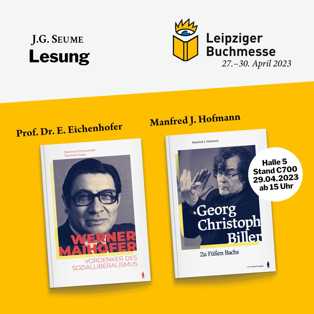seumeverlag's tweet photo. Nicht verpassen! Unsere Lesungen auf der @leipzigerbuchmesse 📚#lbm23. Wir freuen uns auf Euch!  

🕒👏 Samstag, den 29.4.2023, ab 15 Uhr in Halle 5, Stand C700.

https://t.co/V90CXKKCJ4
 
#lesung #seumeverlag #leipzig #buecher #lesung #buchmesse https://t.co/F7JFigMiLH