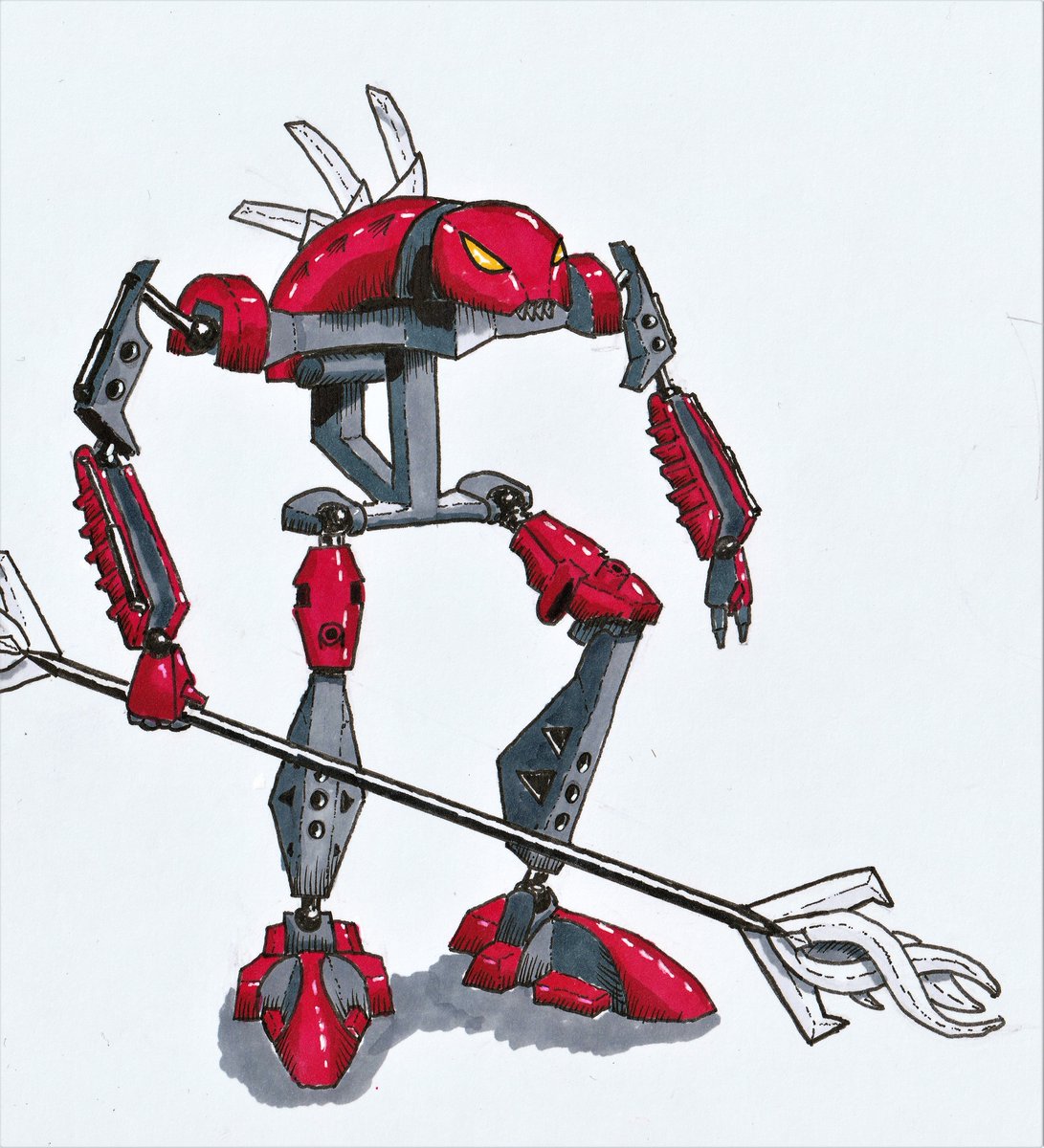 A rahkshi, I can never remember their names #Bionicle