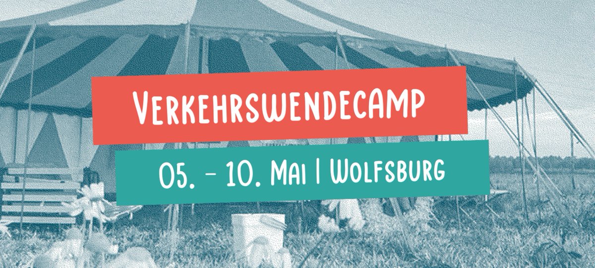 Nächste Woche sind wir auf dem #Verkehrswendecamp in #Wolfsburg, um gemeinsam Ideen für eine grundlegende sozial-ökologische #Verkehrswende zu diskutieren. Das ist alles geplant >> attac.de/startseite/tea…