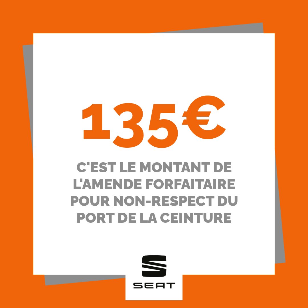 JaouenAuto's tweet image. Les passagers adultes qui ne respectent pas cette obligation dans le véhicule s’exposent également à la même amende ⚠ #SécuritéRoutière #TousResponsables