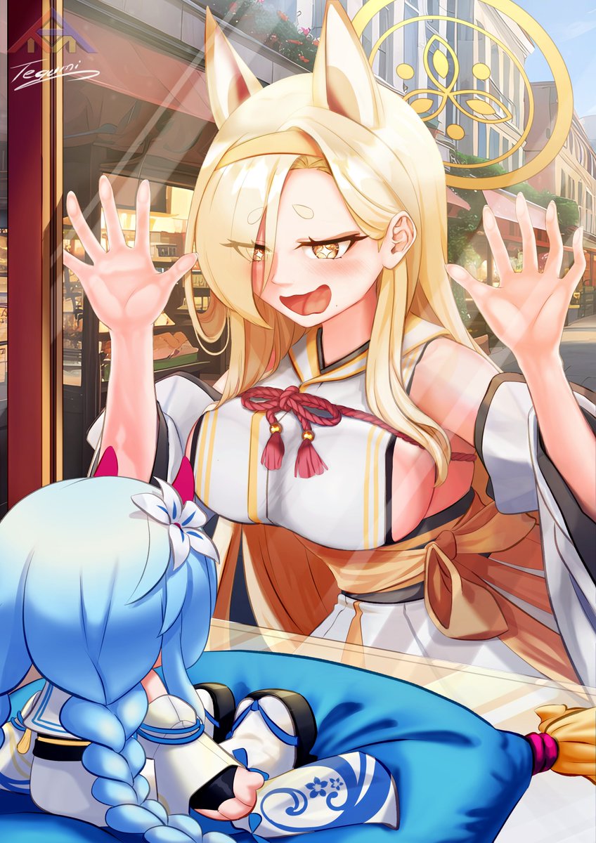 AMTdarkver's tweet photo. 🦊☯️
---
Support us: https://t.co/sBma5Dthft
---
#ブルーアーカイブ #BlueArchive #桑上カホ #KuwakamiKaho https://t.co/V3pQUmnDwr
