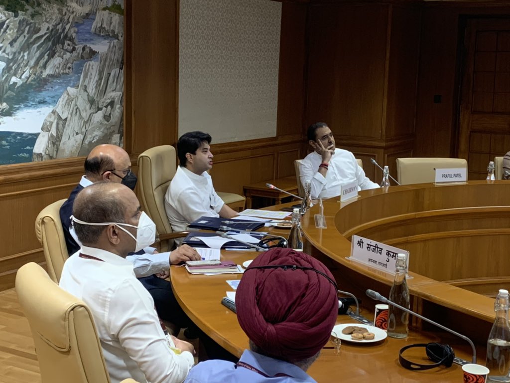 Jyotiraditya M. Scindia tweet media