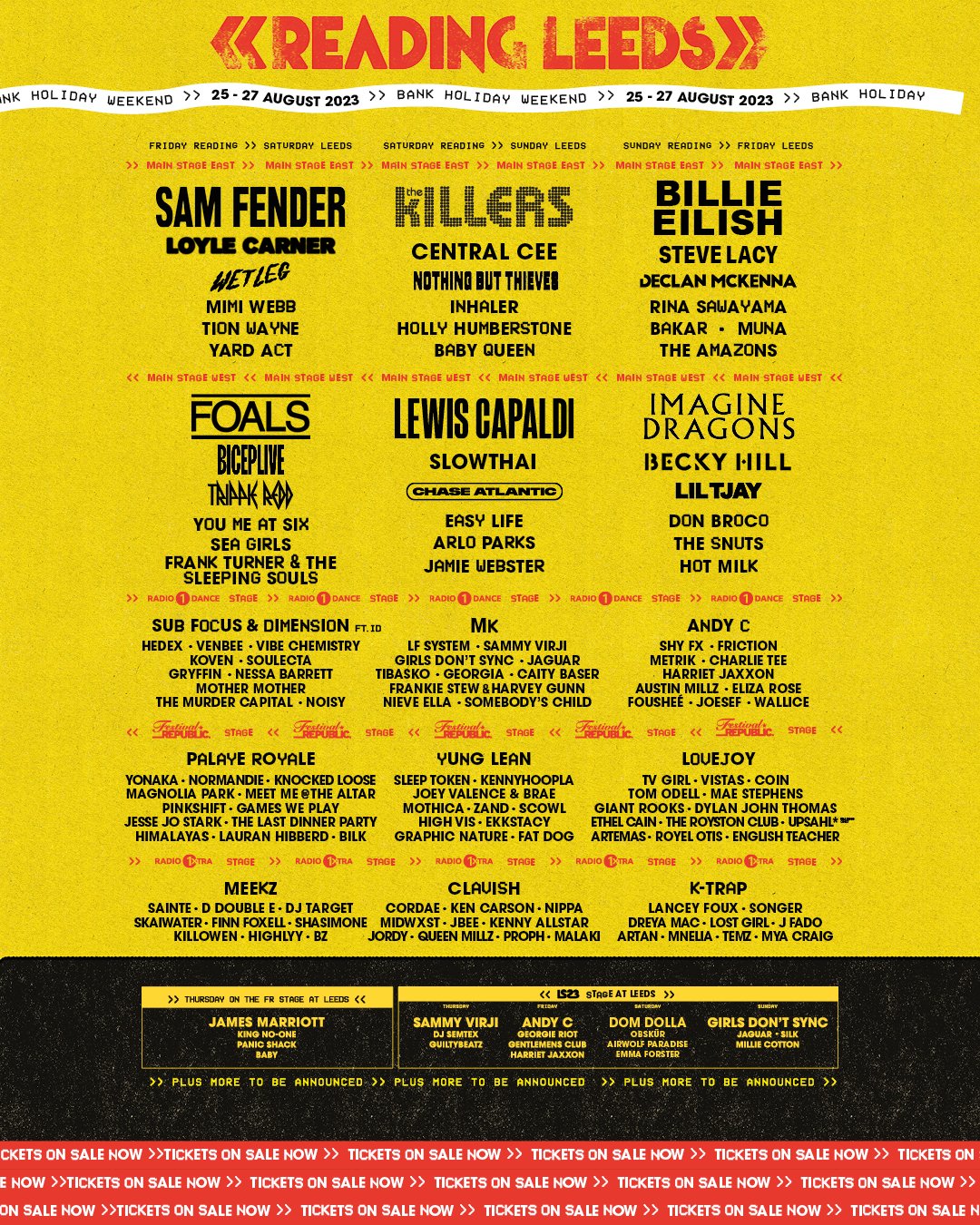 Reading sale festival leeds