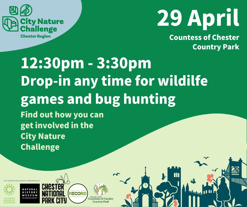 Friends of the Countess of Chester Country Park (@friendscoccp) on Twitter photo Lots of free, interesting, drop-in nature activites at <a href="/CountessPark/">Countess of Chester Country Park</a> tomorrow. Guided walks can be booked at:
eventbrite.co.uk/e/city-nature-…
@Dee106 <a href="/ShitChester/">12 years of Shitchester</a> <a href="/wearechester/">We Are Chester</a> <a href="/chestertweetsuk/">#chestertweets</a> @SkintChester <a href="/ChesterSTrees/">Chester Supertrees</a> <a href="/EcoCommunities_/">Eco Communities UK</a> <a href="/RSPBChester/">RSPB Chester</a> <a href="/ChesterFoE/">Friends of the Earth Chester & District</a> <a href="/BluecoatChester/">The Chester Bluecoat Charity</a> Lots of free, interesting, drop-in nature activites at <a href="/CountessPark/">Countess of Chester Country Park</a> tomorrow. Guided walks can be booked at:
eventbrite.co.uk/e/city-nature-…
@Dee106 <a href="/ShitChester/">12 years of Shitchester</a> <a href="/wearechester/">We Are Chester</a> <a href="/chestertweetsuk/">#chestertweets</a> @SkintChester <a href="/ChesterSTrees/">Chester Supertrees</a> <a href="/EcoCommunities_/">Eco Communities UK</a> <a href="/RSPBChester/">RSPB Chester</a> <a href="/ChesterFoE/">Friends of the Earth Chester & District</a> <a href="/BluecoatChester/">The Chester Bluecoat Charity</a>