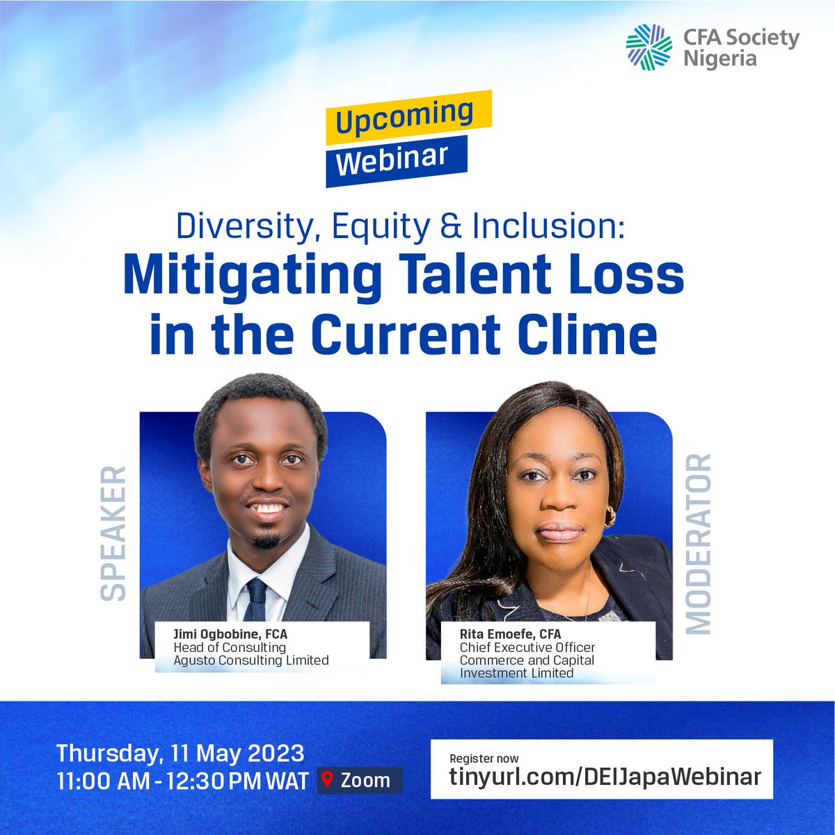 CFASocietyNG's tweet image. How is &apos;Japa&apos; affecting your business? Join this 90-minute session on Thursday, 11 May at 11:00 WAT to learn the impact of the current trend on corporate Nigeria and how you can build key talent amidst this.

Register landing.mailerlite.com/webforms/landi…

#cfanaija #humanresourcedevelopment