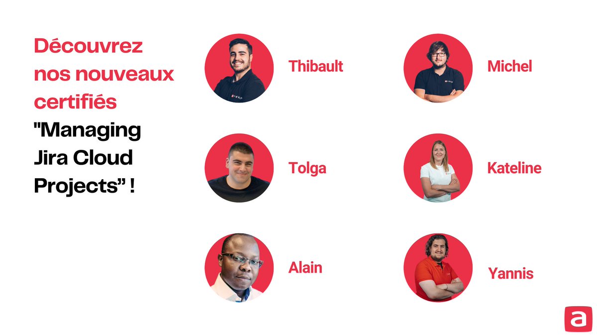 ✔ CERTIFICATION 

Ce ne sont pas un…Ni deux… Mais six arexiens qui sont officiellement certifiés “Managing Jira Cloud Projects” ! 💪

Félicitations à Thibault, Michel, Tolga, Kateline, Alain, Yannis
#ManagingJiraCloudProjects #atlassian #digitalisation #certification