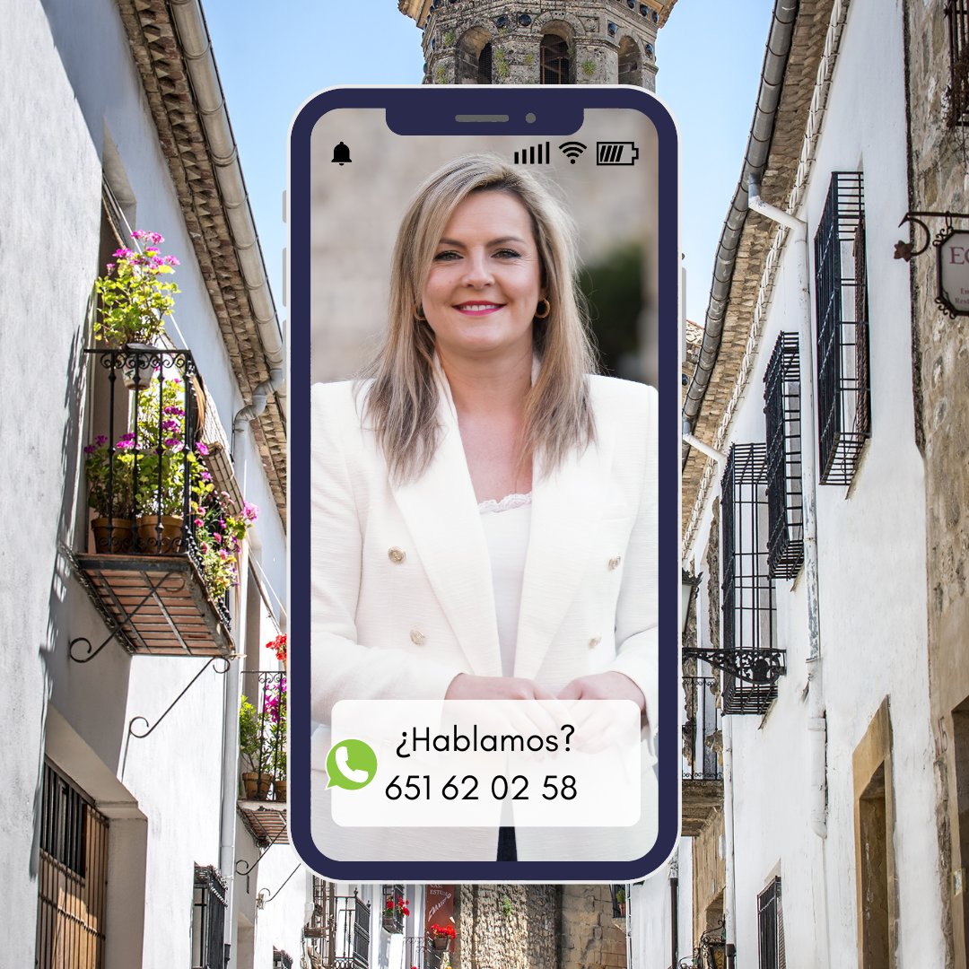 Quiero conocer tus ideas, propuestas y sugerencias para Baeza.💭
¿Hablamos?
📲651 62 02 58