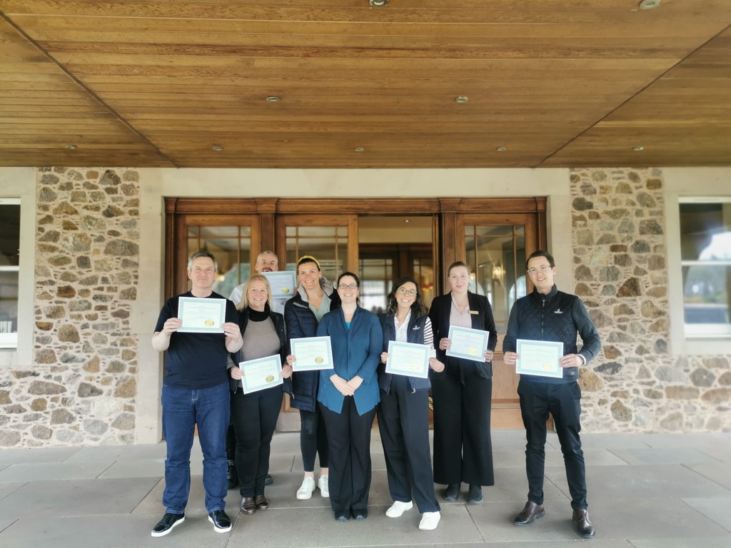 Delighted to welcome these seven brilliant people as NLP Diploma Graduates - extremely well-deserved by each and every one of them. 

Interested in exploring similar topics?

Check out the 'Change Your Life with NLP' on 12th - 15th May in Edinburgh.

reachthepeak.co.uk/change-your-li…

#nlp