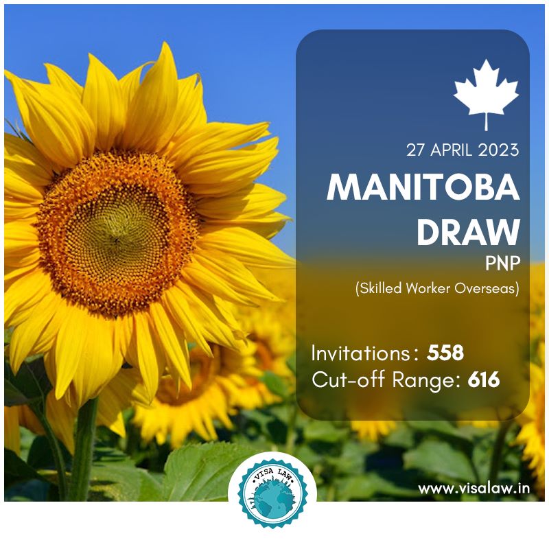 Canada held its most recent Manitoba Draw (#MPNPDRAW) on Thursday, 27 April 2023

#manitoba #manitobadraw #pnpdraw #pnp #manitobapnp #mpnp #provincialnomineeprogram #pnpupdate #ircc #immigration #immigrationupdate #immigrationlaw #immigrationconsultant #visalaw