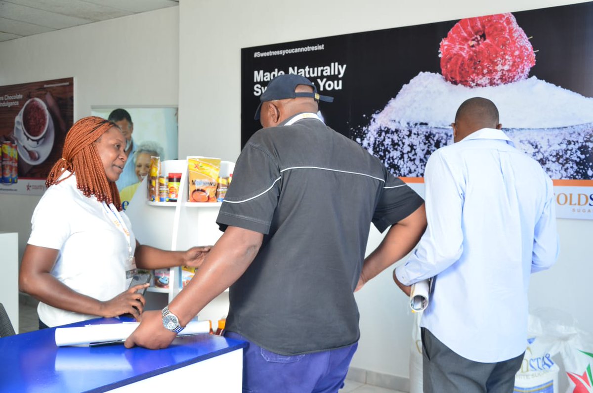 Goldstarsugars's tweet photo. Attention all sugar lovers at the Zimbabwe International Trade Fair (ZITF)! Make sure to visit the Goldstar Sugars stand to discover the highest quality sugar products around.

We are set and ready for you at ZITF
#sweetnessyoucannotresist https://t.co/f9cunx8s2i