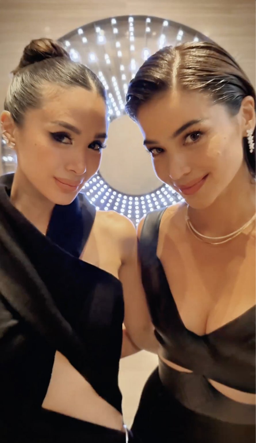 HEART EVANGELISTA AND ANNE CURTIS