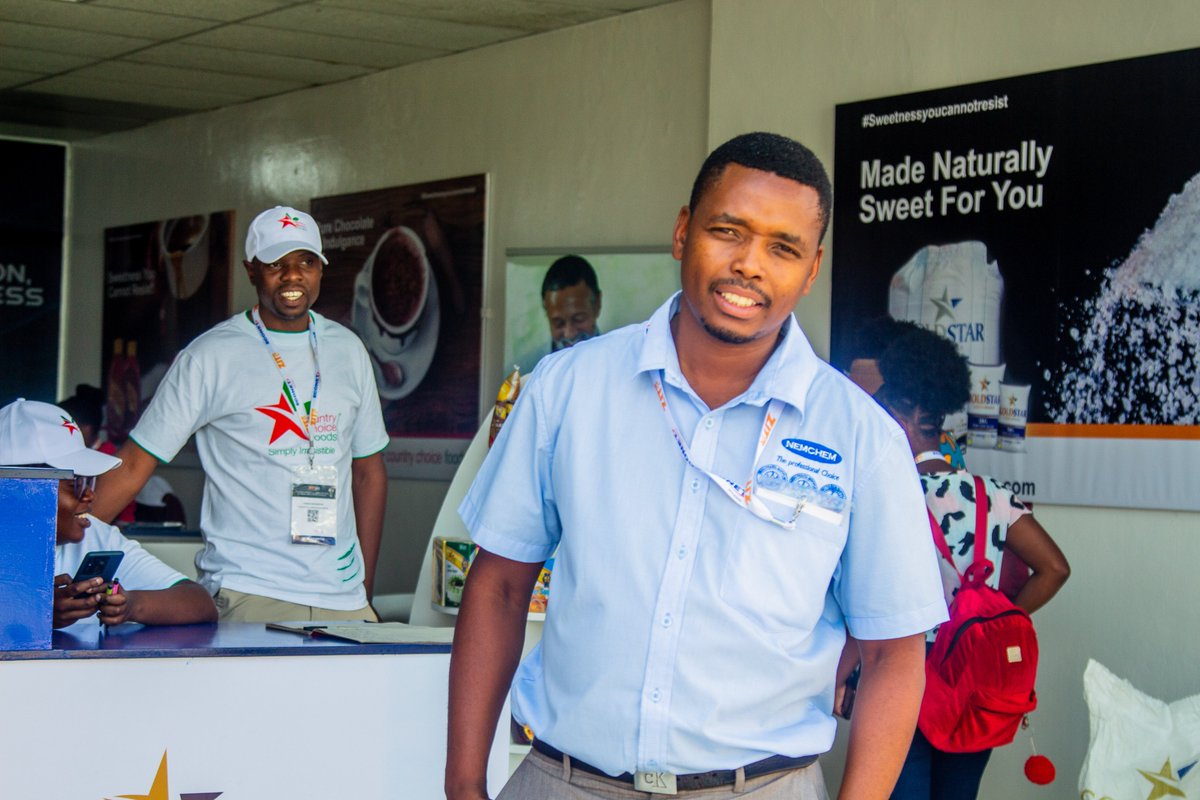 CountryChoicezw's tweet photo. We are having a great time at ZITF and it is thanks to our amazing customers! Your love and support for Country Choice foods is what makes it all worthwhile. 
#sweetnessyoucannotresist https://t.co/wg7YqUDH2y
