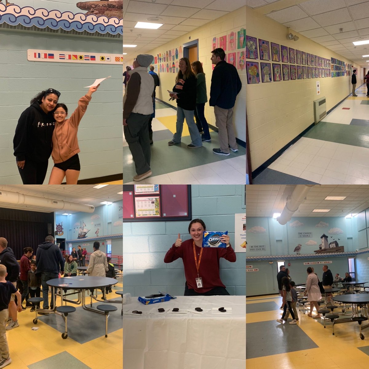 What a wonderful Open House! It was fantastic to see the pride shining through in our student’s classroom projects and art work! We also revealed the new and improved Hannah Bay Cafe!!! ⁦<a href="/HannahSchoolPTO/">Hannah PTO</a>⁩