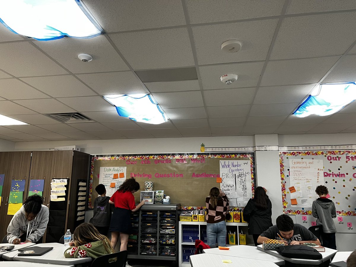 Veronica5Pelayo's tweet image. I added a twist to our @lead4ward strategies. Each color post it stands for something we analyzed. @TerrellISD