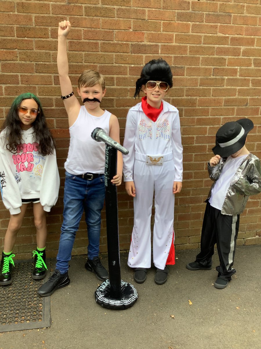 Year 5 have joined in with @cashforkidsliv day today. They have all made an amazing effort and raised lots of money too 👏 #FreddieMercury #BillyEilish #ElvisPresley #MichaelJackson #AnnMarie #Stormzy #LittleMix #JamieWebster #TaylorSwift #Aitch #KatyPerry #GeorgeEzra