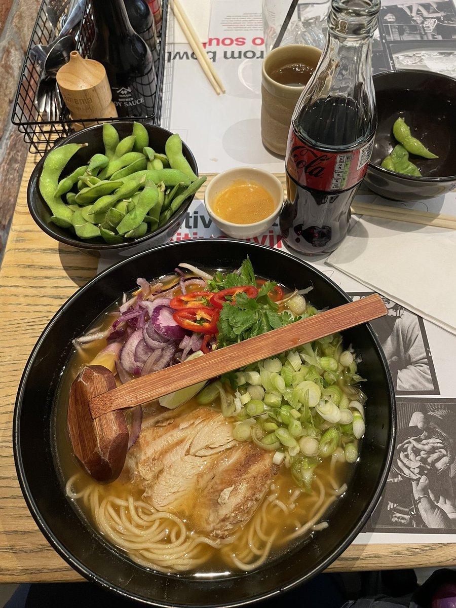 😋 chicken chilli ramen. The old ones are the best. <a href="/wagamama_uk/">wagamama uk</a>