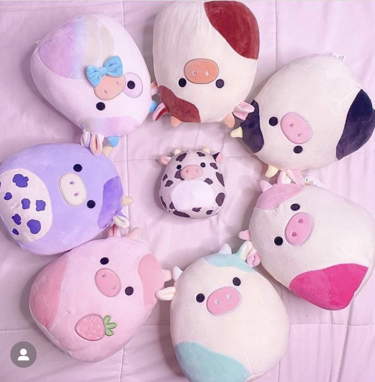 SoftnessDaily's tweet photo. squishmallow cows 🎀 https://t.co/1tboMoUHOe