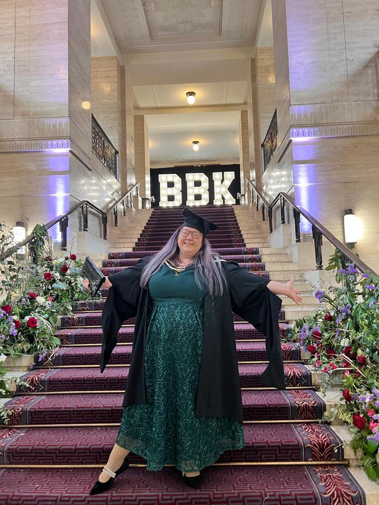 What a day! Had an amazing time at my graduation yesterday @BirkbeckUoL - so proud to be a #bbkgrad #birkbeck200