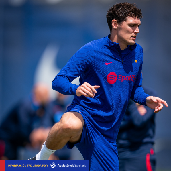 FCBarcelona_es's tweet photo. 𝗖𝗼𝗺𝘂𝗻𝗶𝗰𝗮𝗱𝗼𝘀 𝗺𝗲́𝗱𝗶𝗰𝗼𝘀

😁 Christensen y Dembélé han recibido el alta médica