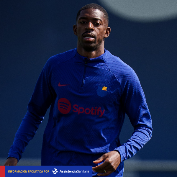 FCBarcelona_es's tweet photo. 𝗖𝗼𝗺𝘂𝗻𝗶𝗰𝗮𝗱𝗼𝘀 𝗺𝗲́𝗱𝗶𝗰𝗼𝘀

😁 Christensen y Dembélé han recibido el alta médica