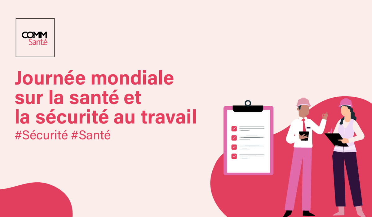 En cette journée mondiale de la #securite et de la #sante au travail COMM Santé souhaite promouvoir la prévention des accidents et maladies professionnelles au travail.
Car il est indispensable de poursuivre nos efforts pour protéger et assurer le bien-être de nos salariés.