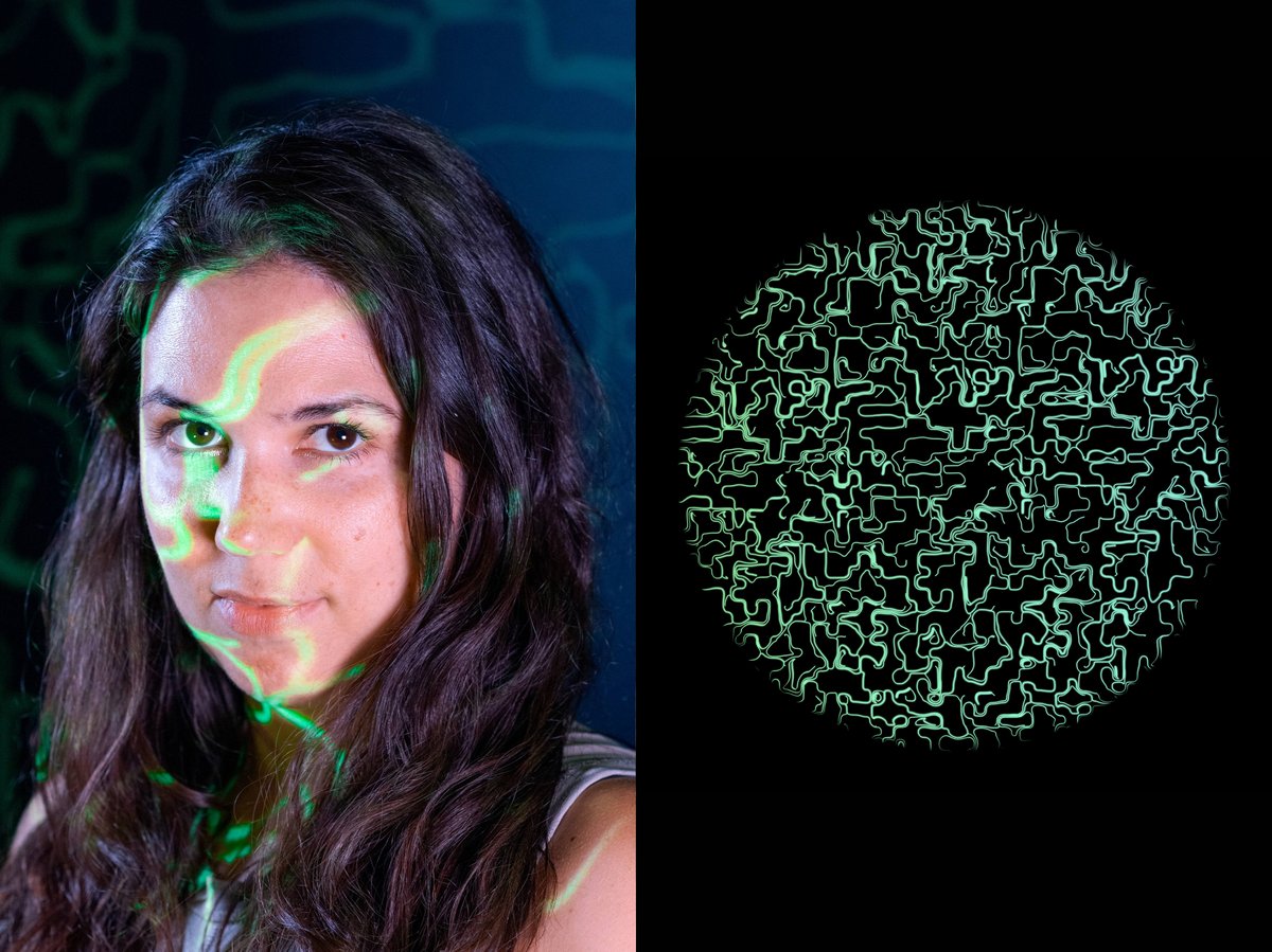 Caroline for "Psynesthesia" and her #NFT shot at <a href="/madarts_space/">Mad Arts</a> . The whole project is alive on Psynesthesia.net