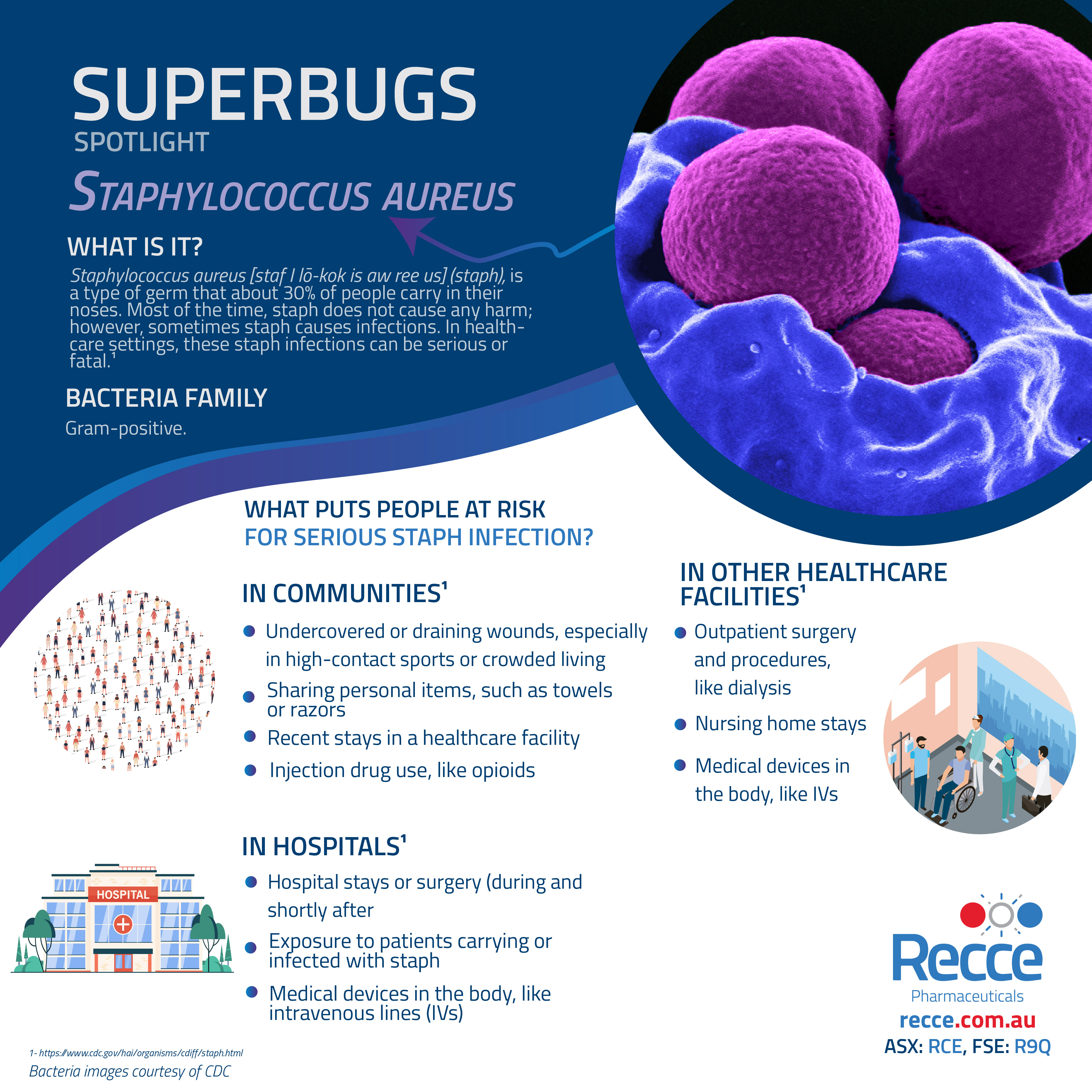 Staphylococcus aureus in Healthcare Settings, HAI