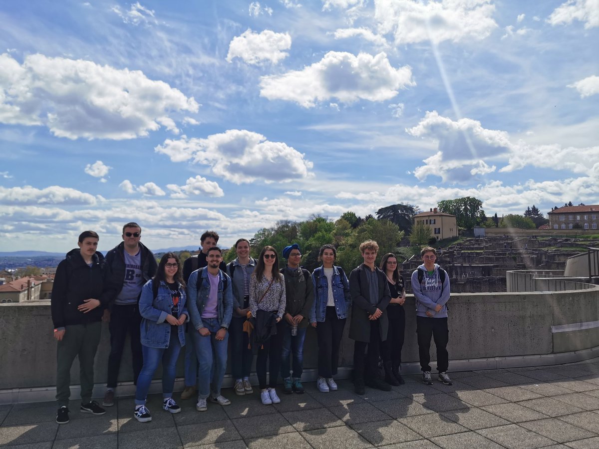 Dans le cadre de leur TD prépro patrimoine antique que j'ai encadré, les L3 d’Histoire de l’Univ. Savoie Mont Blanc se sont rendus ce mardi à Lugdunum. 
Demo VR Ports romains (<a href="/LabExIMU/">LabEx IMU</a>) et visites du musée et site. Merci encore à Arnaud Galliègue et Jordan Boucard 😊