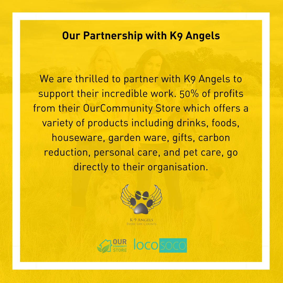 LocoSocoUK's tweet photo. Love dogs? Support K9 Angels, a UK-based charity that rescues and rehomes dogs.

Visit "https://t.co/qhCH0YUCQR" to make a difference today!

#K9Angels #dogrescue #OurCommunityStore @TheK9Angels https://t.co/bGYVeNz8B6