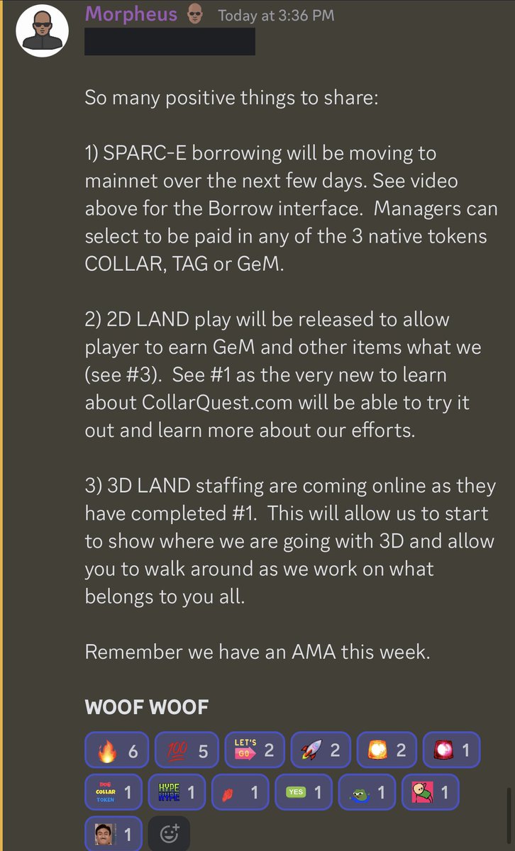 shibababyshib's tweet photo. Hardwork of #Collarcrew already has a result!! Its not too late! Join with us to play this amazing #P2E game and earn token. Sell or @HODL it's your choice LFG!!
Check discord link on my bio!
@DogCollarToken #SHIBARMY #Shibarium #Manager #NFT #SHIBARMY #DAO #DEFI #GAMEFI https://t.co/VpBsKEBqwJ