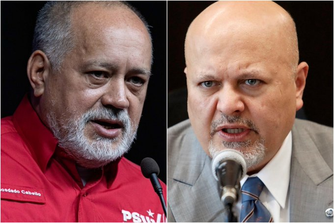 InformadorVeraz's tweet photo. La sabandija narcotraficante y corrupta diosdado cabello acusó al fiscal Karim Khan de perseguir jurídicamente a Venezuela ....
A Venezuela no .... a los ladrones chavistas enquistados en el poder ... a los "revolucionarios" que destruyeron el país ... contra ustedes CON TODO ... https://t.co/DkSYNBRSPD